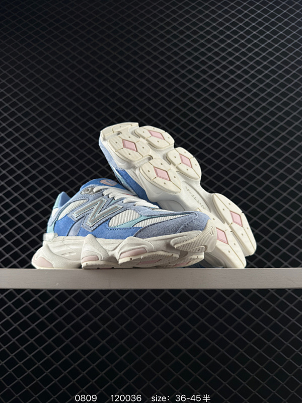 180 Joe Freshgoods x New Balance NB9060 联名款 复古休闲运动慢跑鞋  鞋款灵感源自设计师本人对夏日的怀日回忆。鞋面大身由空间双格及磨砂鞋面拼接而生，配以柔和、温