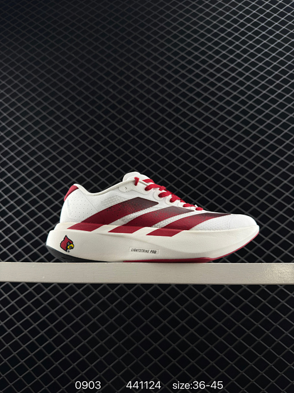 120 阿迪达斯 Adidas ADIZERO EVO SL M JQ4567 舒适潮流 防滑耐磨轻便低帮厚底增高老爹鞋 男士箱根限定系列训练备赛马拉松跑步运动鞋，这款adidas Adizero B