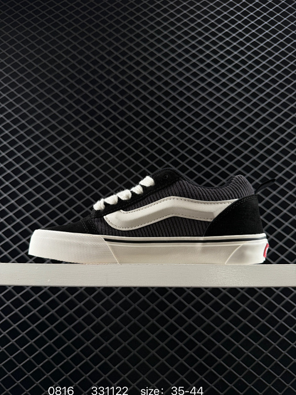 110 爆款【开门红】Vans范斯官方 Knu Skool灰色秋季花花胖胖面包鞋男女板鞋 减震低帮板鞋男女同款 货号：VN0009QCBMI 颜色：vans面包  尺码：35 36  36
