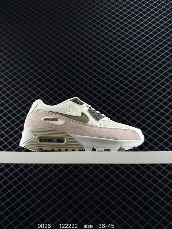 110 真标✅Nike Air Max 90 初代复古气垫百搭休闲运动慢跑鞋复古小气垫史上第一双可视气垫跑鞋 凭借着 Air max 气垫带来的舒适脚感和鞋面面料上的不断精进 才使得在现如今都是复古慢