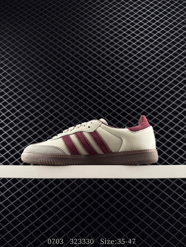 150 公司级✅Adidas Originals Samba OG 阿迪达斯三叶草 桑巴舞系列绅士德训足球风百搭低帮休闲运动板鞋 货号：ID1482 尺码：35-47 编码：323330 全文  详情