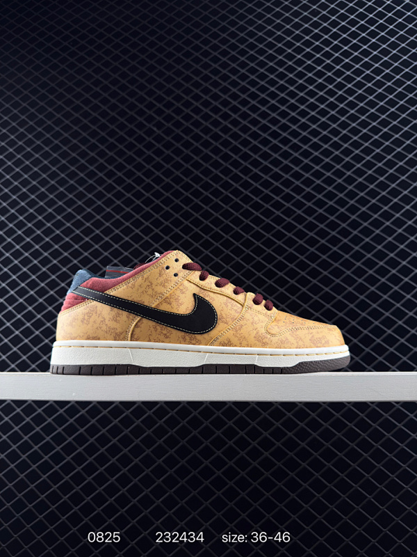 170 耐克Nike Dunk Low 板鞋 SB系列经典百搭休闲运动板鞋加厚鞋舌的填充，使舒适性大大提升，同时也更方便穿脱中底部分则加入了脚感柔软舒适ZoomAir气垫，有效吸收滑板等极限运动在落地