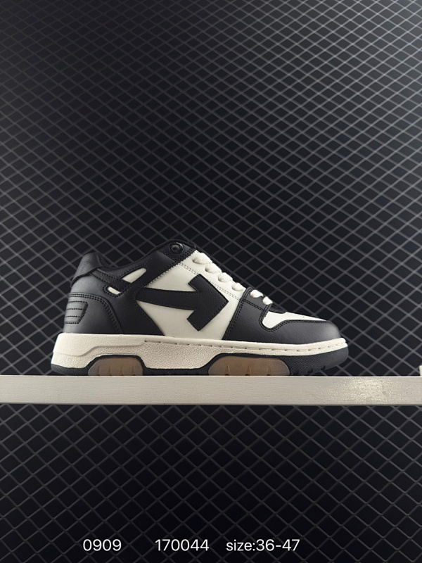 220   Off-White™ c/o Virgil Abloh 杨幂同款Out Of Office Low-top Leather OW联名 箭头OFF-White 重磅联名 Sneakers"O