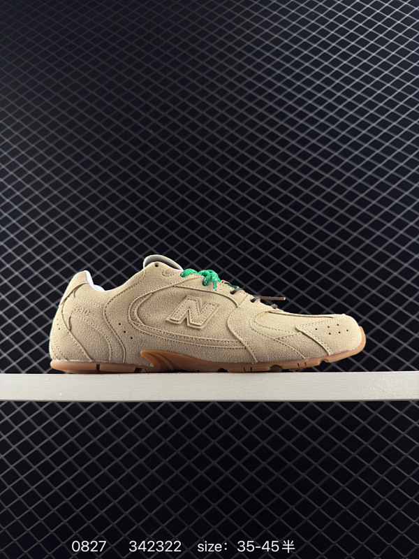 110 MiuMiu x New Balance 530 SL系列NB新百伦低帮经典复古休闲运动慢跑鞋 美拉德配色打造全新跨界合作 意大利奢侈品牌 该运动鞋采用解构和轻盈的设计 带点彷旧日的布料包覆着