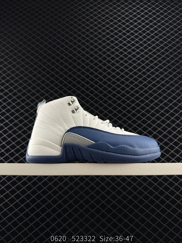 110 Air Jordan 12 Retro "French Blue" 高帮 复刻法国蓝 AJ12 乔丹12代 aj12 乔12 高邦 复刻白蓝 乔丹篮球鞋系列 "French Blue"2025