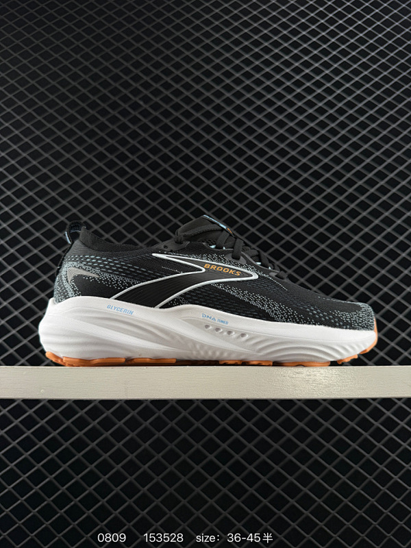 140 布鲁克斯Brooks Glycerin甘油22跑鞋男子缓震马拉松氮气慢跑鞋 尺码36 37 38 39 40 41 42 43 44 45 46 货号110445 编码：153528  Siz