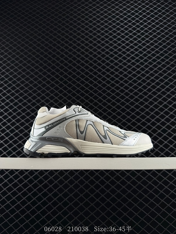 190 公司级✅SALOMON萨洛蒙 XT-WHISPER 时尚 舒适減震防滑耐磨 低帮跑步鞋 鞋面采用SENSIFIT贴合技术 全方位贴合包裹脚型 鞋跟部鞋底牵引设计 提供强大的抓地性能 更适应野外