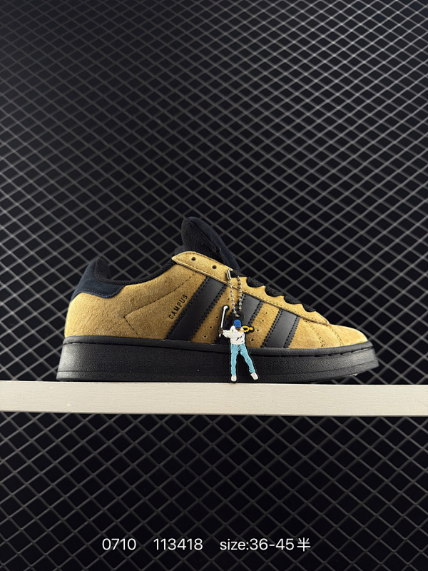 90 真标✅Adidas Originals Campus 00s 学院系列 面包风经典复古低帮百搭休闲运动板鞋 货号:JH8998 尺码:36 36.5 37 38 38.5 39 40 40.5