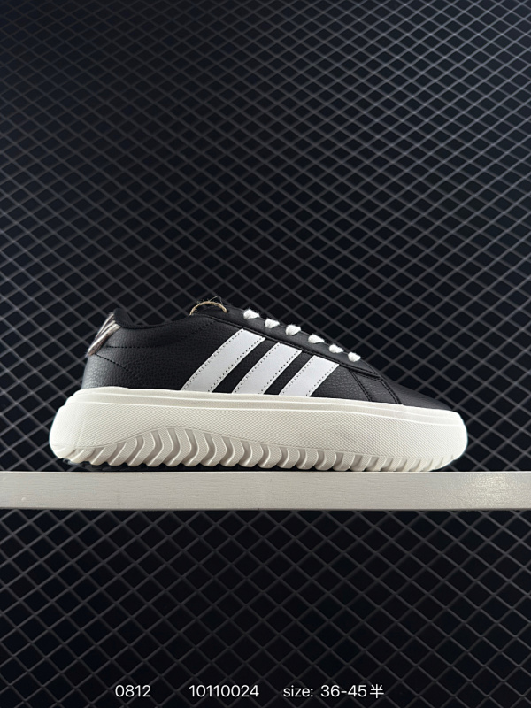 120 adidas GRAND COURT 时尚舒适 低帮 生活休闲鞋 女款 乳白黑 货号: IH7754 编码:10110024 尺码：如图  详情          ¥ 120