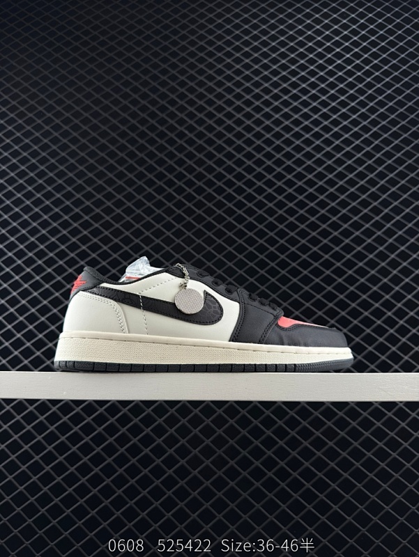 110 乔丹Air Jordan 1 Low AJ1低帮系列篮球鞋 官方同步配色 原装级产物  #拒绝公底 立体鞋型 细节完美 高清洁度 货号：HF8828-100 尺码：36-46带半码 编码：52