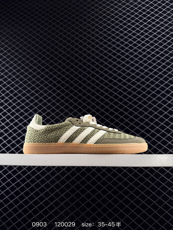 145 公司级✅Adidas Originals Samba OG 阿迪达斯三叶草 桑巴舞系列绅士德训足球风百搭低帮