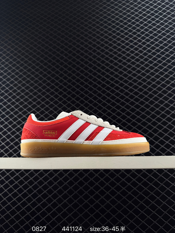 120 阿迪达斯Wales Bonner x A Didas Originals Samba 桑巴舞系列绅士德训足球风百搭低帮休闲运动板鞋 货号：JS5054 尺码：36～45半 ID:441124