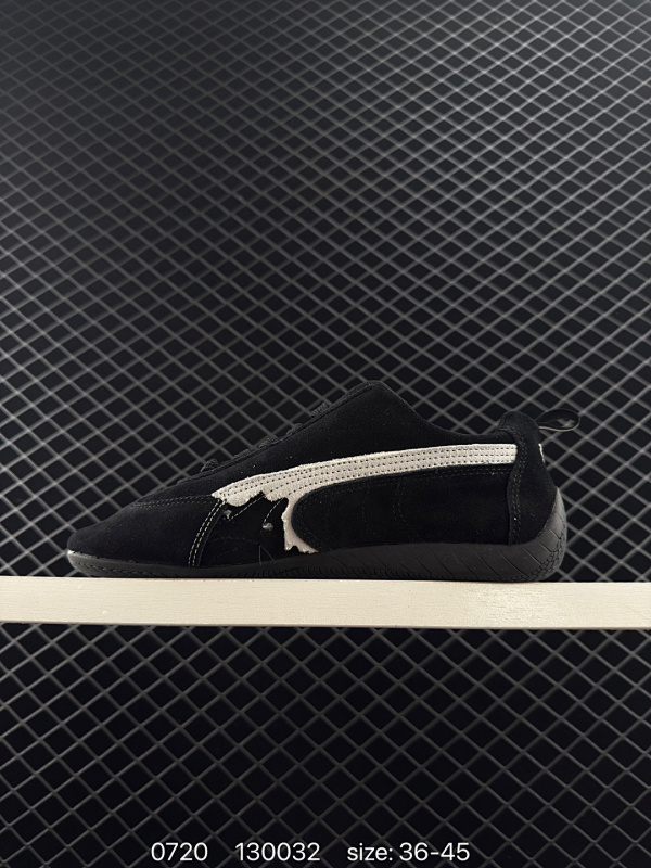 160 【新品公司级】彪马 PUMA 联名鞋款 Balenciaga x PUMA Ultrasoft Speedcat 时尚复古运动板鞋，Balenciaga 与 PUMA Logo，最吸引眼球