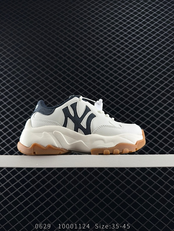 120 MLB BIGBALL CHUNKY CURVE 人气单品 轻量增高厚底百搭休闲运动慢跑鞋高级街头休閒品牌MLB公开了新推出的Chunky Liner系列，以学长鞋之名，定义每个人的少年感！M