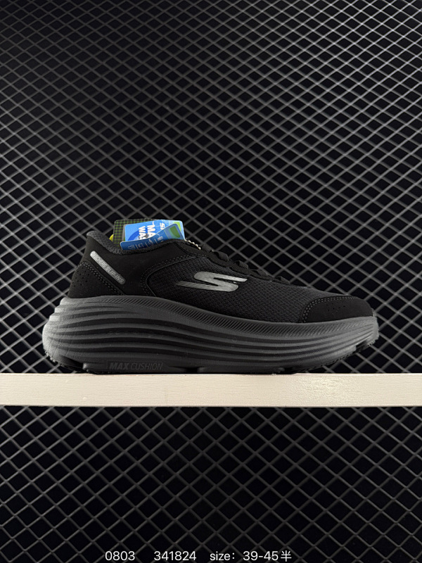 120 Skechers 斯凯奇 男女高透气回弹舒适缓震一脚蹬设计运动跑步鞋 尺码：如图所示  货号：220610/BBK 编码：341824