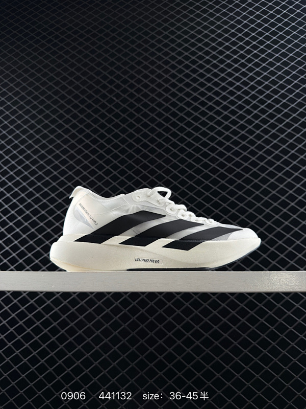 160 adidas Adizero Adios Pro Evo 1 白黑色  货号：IH5564 尺寸:如图 编码:441132