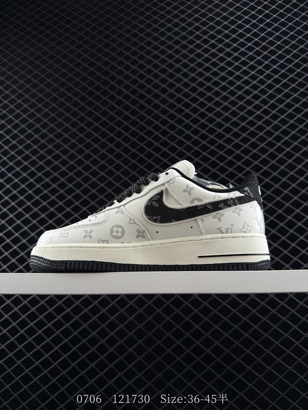 150 公司级✅NIke Air Force 1 ‘07 Low “LV联名—红暗夜精灵”空军一号 低帮 运动鞋 休闲鞋 折边针车 工艺难度大 原楦头原纸板 原装鞋盒 定制五金配件 内置全掌气垫 原厂