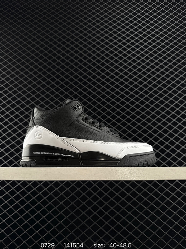 270 aj3黑白藤原浩！ GX版！尺码40-48.5全码补货！ 外贸高端特供Stockx订单产物！ DA3595-100！ 尺码：如图 编码：141554  详情          ¥ 270