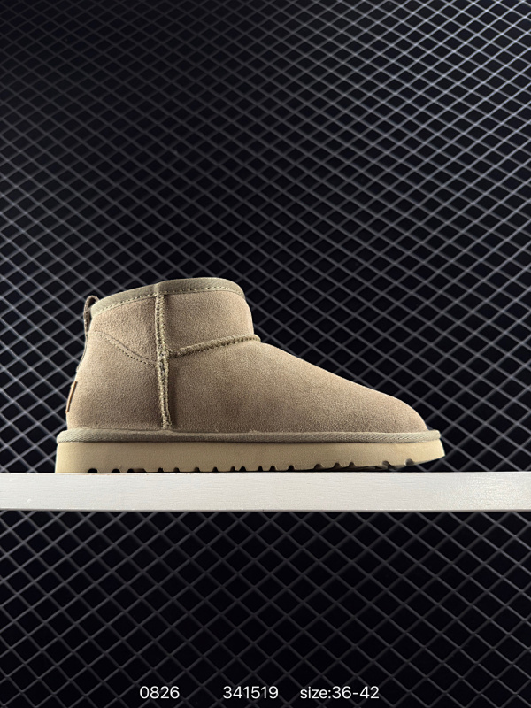 95 ✅迷你短靴 UGG2023秋冬新款 女士经典迷你厚底短筒靴（特别款）宋妍霏周冬雨明星同款〰️ 原单A级羊皮毛一体保暖性极强！！ Classic Ultra Mini