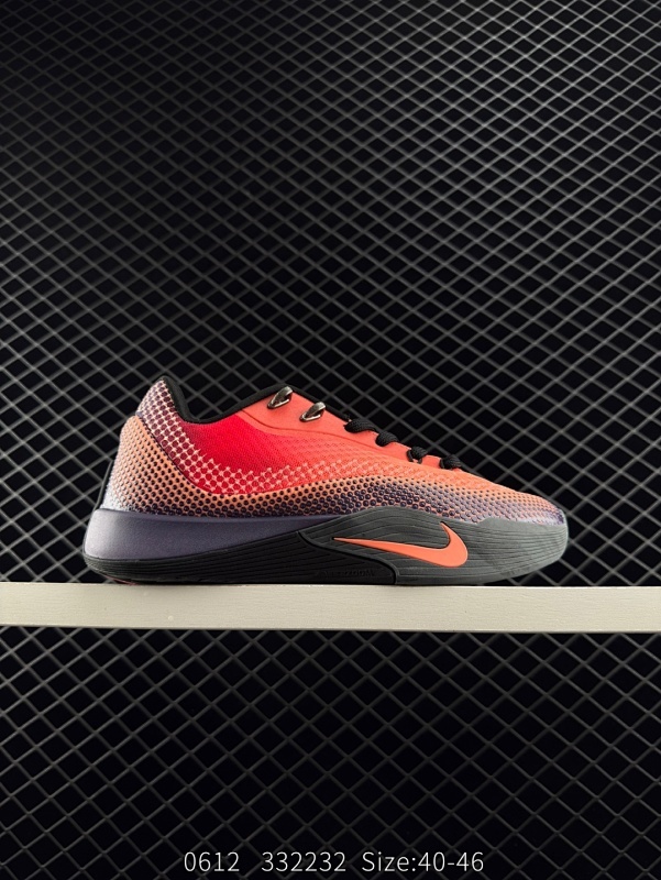 160 Nike S.T. Flare 气焰 舒适 防滑耐磨 低帮 篮球鞋 男女同款 红黑 货号：HF0302 600 尺码：40-46 编码：332232