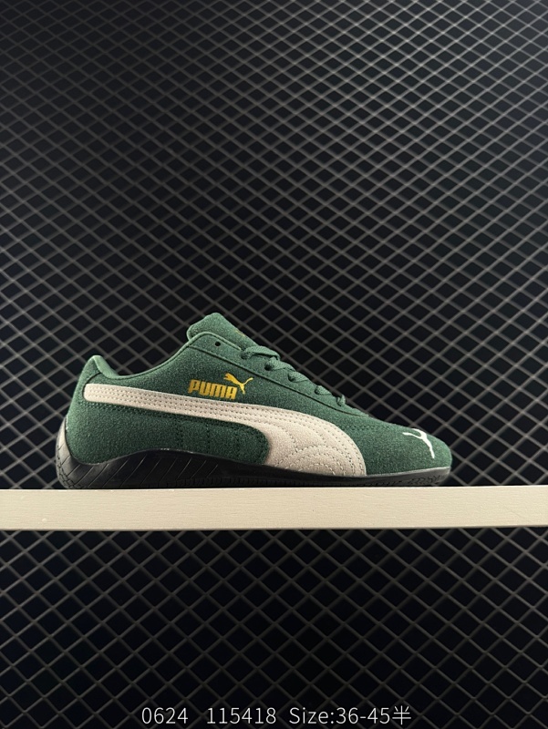 90 公司级✅Puma Speedcat OG彪马 防滑耐磨生活休闲 运动鞋 极速赛车系列 复古运动休闲跑鞋 充正版本  鞋面设计轻量透气 提供了舒适性和穿着感受 柔软内里材质 穿着更加舒适 橡胶鞋底