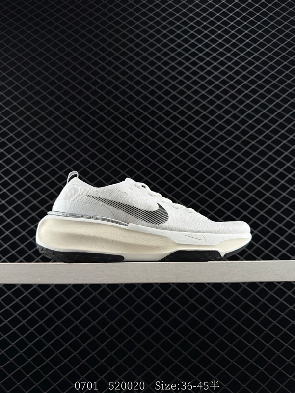 100 【真标】耐克 Nike ZOOMX INVINCIBLE RUN FK 3 机能风格运动鞋 厚底增高老爹鞋，最新一代的invincible 第三代来了！首先鞋面采用的是fvknit鞋面科技鞋面