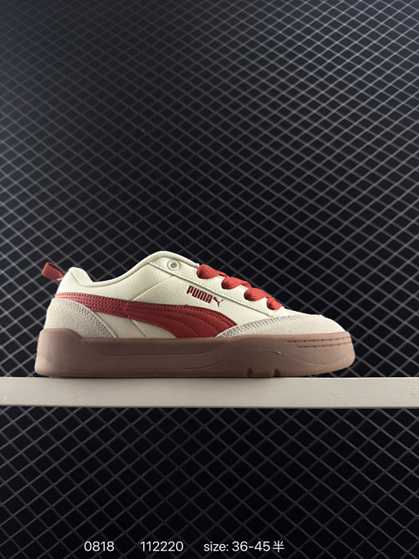 100 公司级✅Puma年度王炸单品 PUMA彪马PARK LIFESTYLE OG 低帮 蕾哈娜联名面包鞋男女同款复古休闲 板鞋  货号:397262-04 尺码:36 37 37.5 38 3