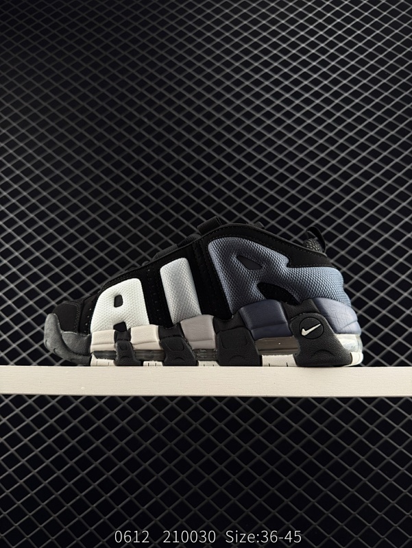 150 公司级✅耐克Nike WMNS Air More Uptempo GS Barely Green 皮蓬初代系列经典高街百搭休闲运动文化篮球鞋美国队配色 货号：FZ3055-001 尺码：36-