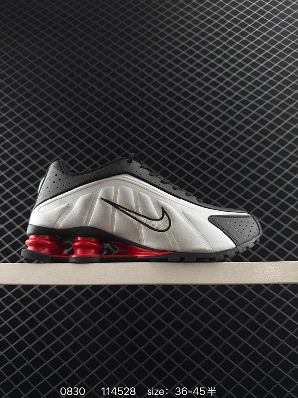 140 公司级✅NIKE SHOX R4 耐克 系列低帮运动休闲运动鞋 官方货号:AR3565-001 尺码:36 36.5 37.5 38 38.5 39 40 40.5 41 42 42.5 43