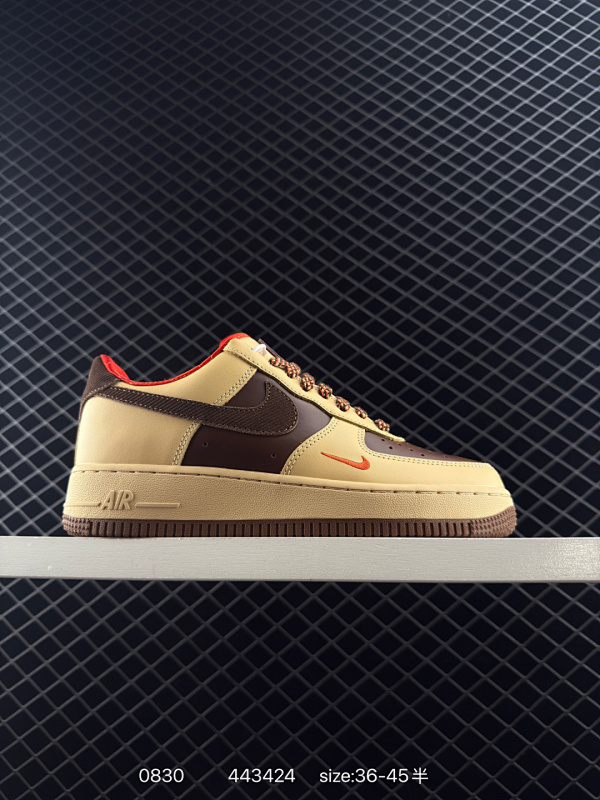 120 特价✅ Nike Air Force 1 “白黑勾” 空军一号低帮运动休闲板鞋 官原楦头原纸板 打造纯正空军版型#专注外贸渠道 全掌内置蜂窝气垫 #原盒配件 原厂中底钢印、拉帮完美  货号