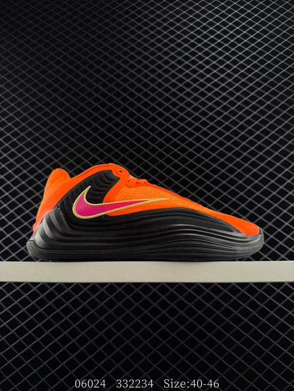 170 Nike Giannis Freak 7 Total 柔软舒适 防滑耐磨 中帮 篮球鞋 男款 橙黑 货号：HF3451 066 尺码：40-46 编码：332234