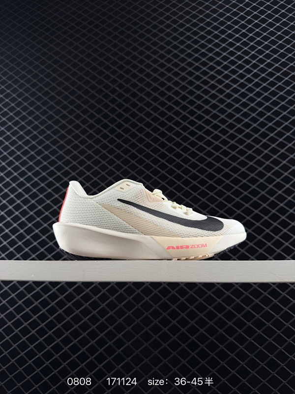 120 【公司级】耐克(Nike) Rival Fly 4 男子公路跑步鞋 低帮减震2025新款 厚底增高运动老爹鞋。前足 Air Zoom 缓震配置，缔造出众回弹的迈步体验和稳定的弹力脚感，匠心泡绵