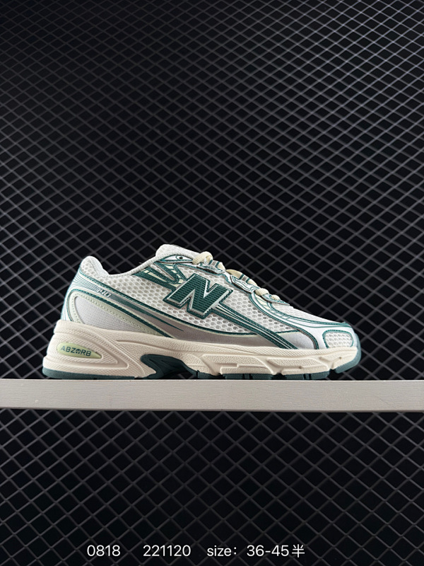 100 ❤️New Balance 740 复古跑鞋  小红书爆款 官网售罄 这双鞋确实是NB家经典复古款式之一，以全新科技诠释，成功打造740鞋款，鞋面在保持740基本线条和片层结构的同时，采用更为