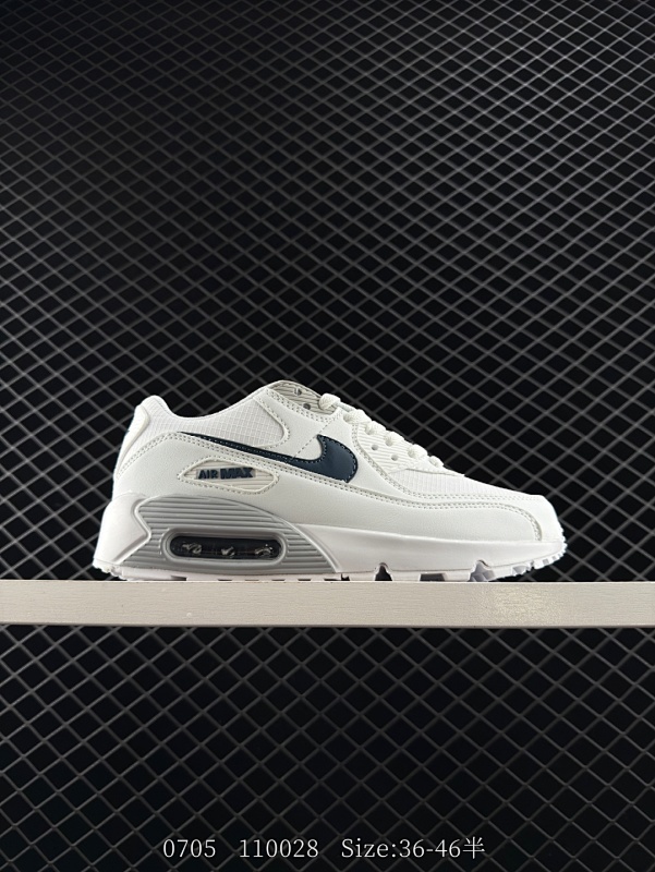 140 Nike Air Max 90 初代复古气垫百搭休闲运动慢跑鞋复古小气垫史上第一双可视气垫跑鞋 凭借着 Air max 气垫带来的舒适脚感和鞋面面料上的不断精进 才使得 Air max1在现如