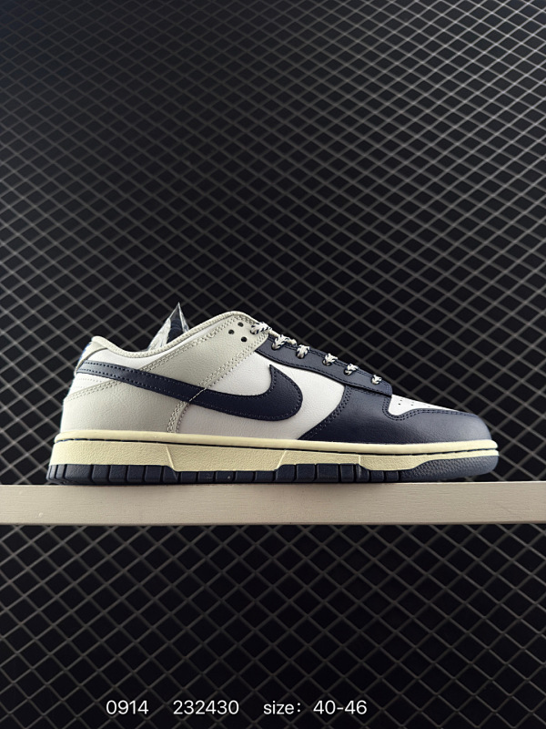 150 耐克NIKE DUNK LOW 扣篮系列 复古低帮休闲运动滑板板鞋采用脚感柔软舒适ZoomAir气垫有效吸收滑板等极限运动在落地时带来的冲击力 为街头运动者们提供更好的保护 尺码：36 36.
