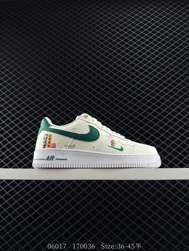 180 公司级✅NK Air Force 1´07 Low 空军一号低帮百搭休闲运动板鞋柔软、弹性十足的缓震性能和出色的中底设计 横跨复古与现代的外型结合 造就出风靡全球 三十多年的Force 1 直