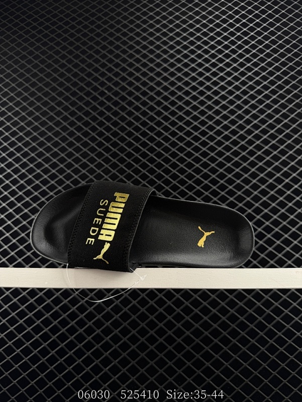 50 puma 彪马  basket  platform 拖鞋男女鞋新款一字拖 休闲鞋户外沙滩鞋 PUMA魔术贴拖鞋 PUMA新款魔术贴拖鞋，男情侣款，夏季外穿，一字拖设计，沙滩鞋与凉拖鞋的完美结