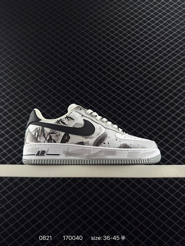 200 耐克Nike Air Force 1 Low 空军一号低帮百搭休闲运动板鞋 柔软、弹性十足的缓震性能和出色的中底设计，横跨复古与现代的外型结合，造就出风靡全球三十多年的Force 1，直到今天