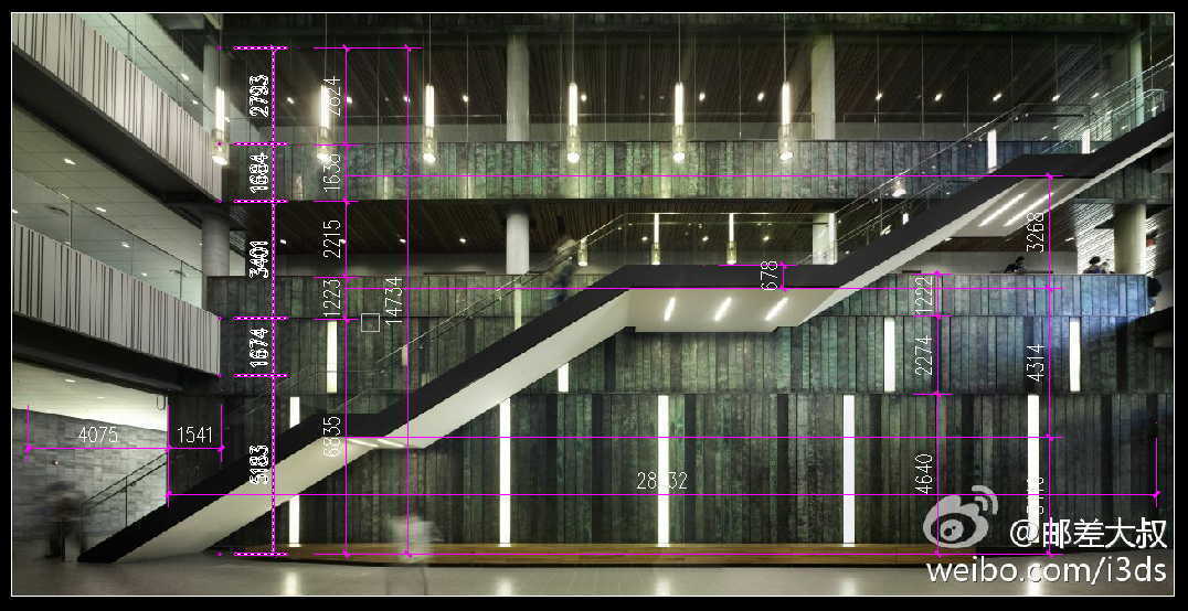 超写实艺术写字楼大厅建模与渲染后期3d教程技法