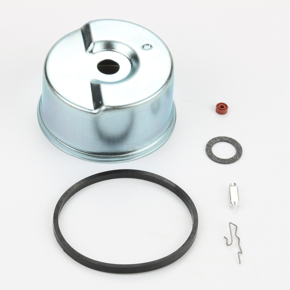 Carburetor Float Bowl & 631021B Needle & Seat Kit For Fits Tecumseh