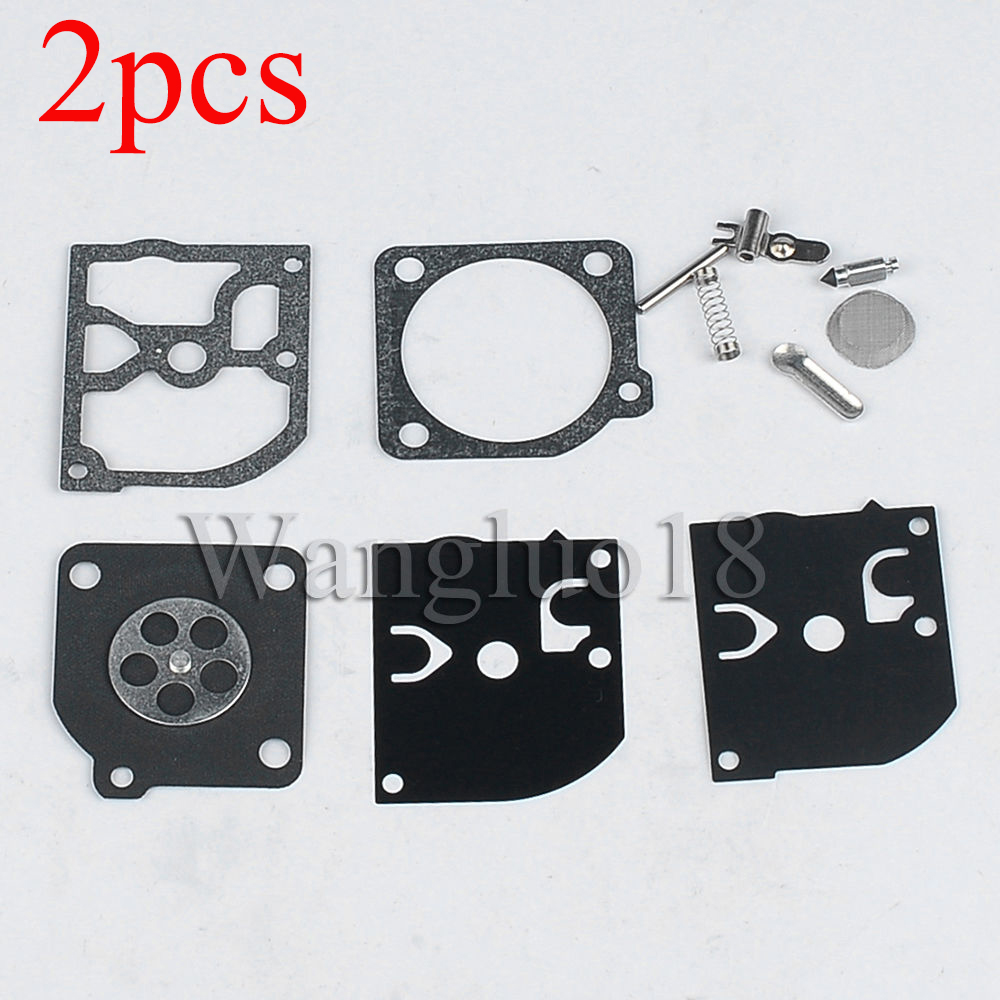 2X carburetor repair rebuild kit McCulloch Mac 3200 3210 3214 3205 3514 3516