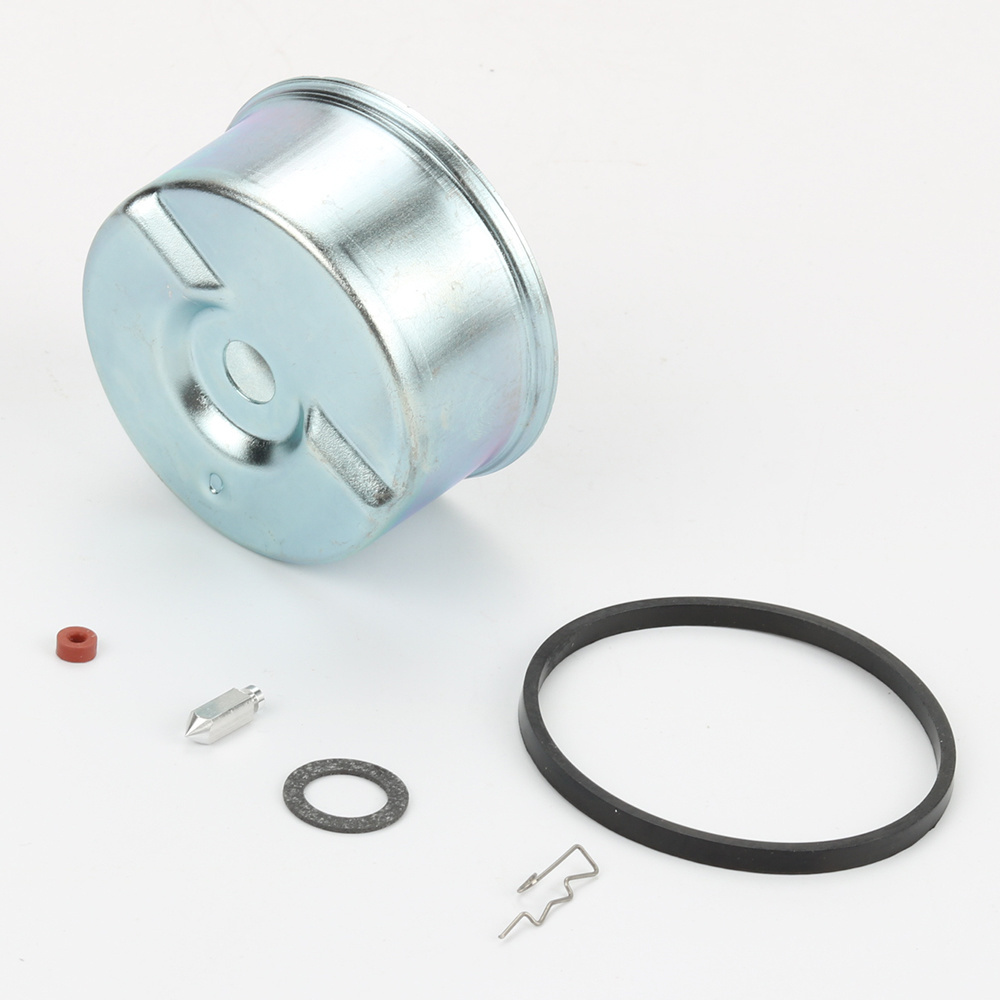 Carburetor Float Bowl & 631021B Needle & Seat Kit For Fits Tecumseh