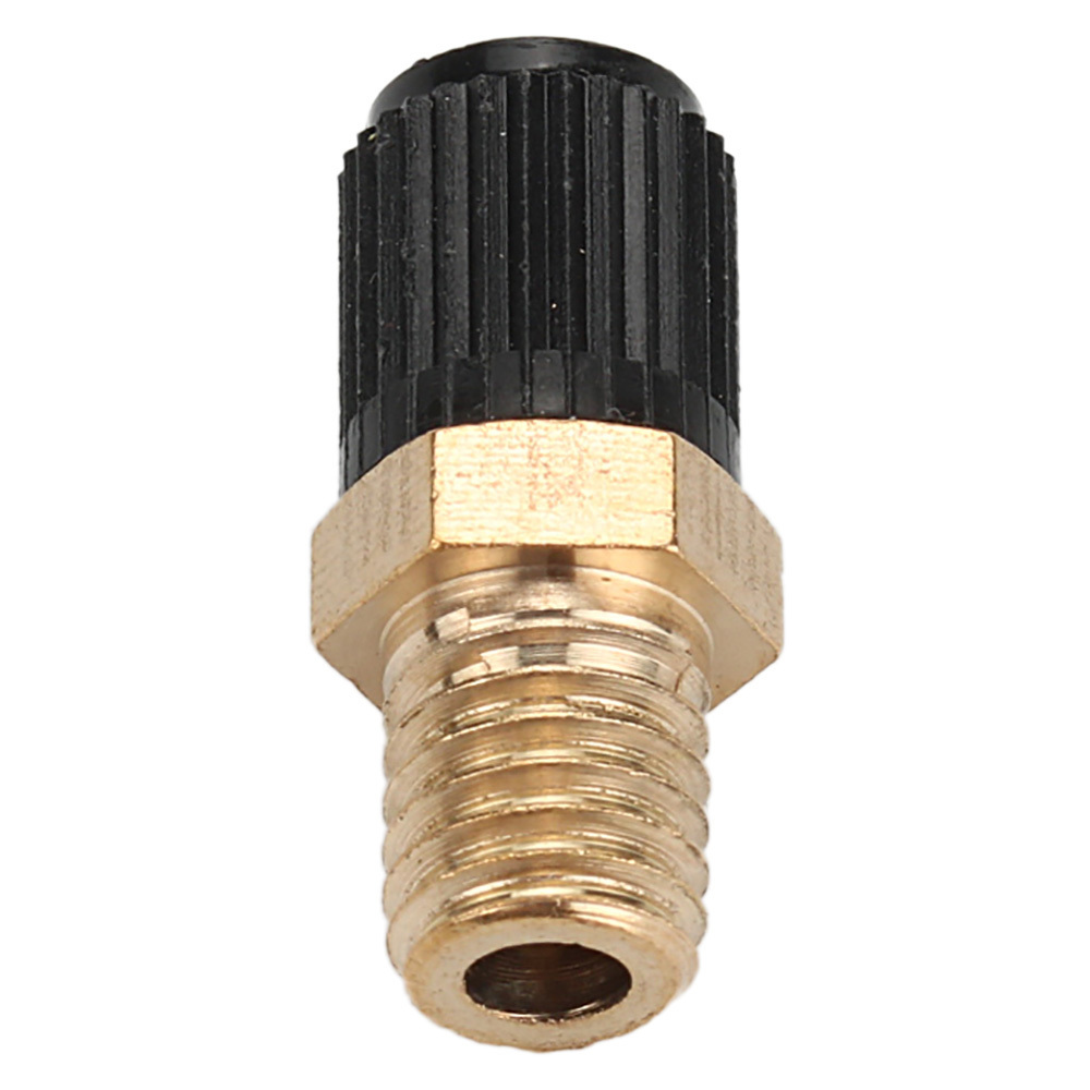 [x10] 1/4" NPT MPT Brass Air Compressor Tank Fill Valve Schrader NEW